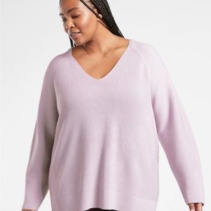 Athleta Lavender Sweater